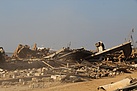 Der Einsatzort der SEEBA war direkt am vollkommen zerstörten Hafen. Quelle: THW/Christian Wenzel